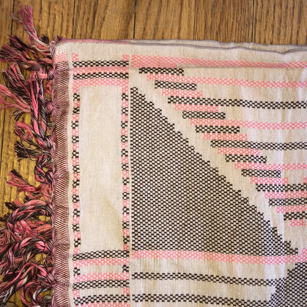 A beautiful Aztec Frye shawl